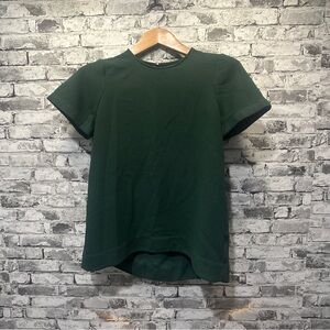 EUC Madewell Dark Green Blouse Size S